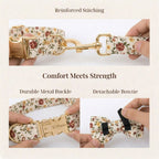 D&D Paws  Soft Ivory Blossom Floral Set