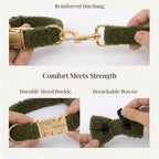 D&D Paws  Cozy Olive Teddy Set