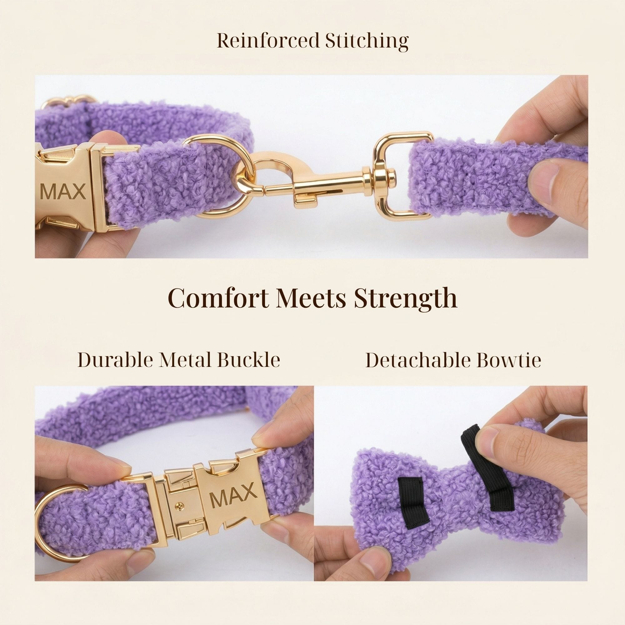 D&D Paws  Teddy Purple Set