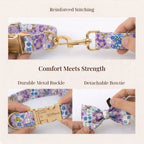 D&D Paws  Lilac Meadow Floral Set