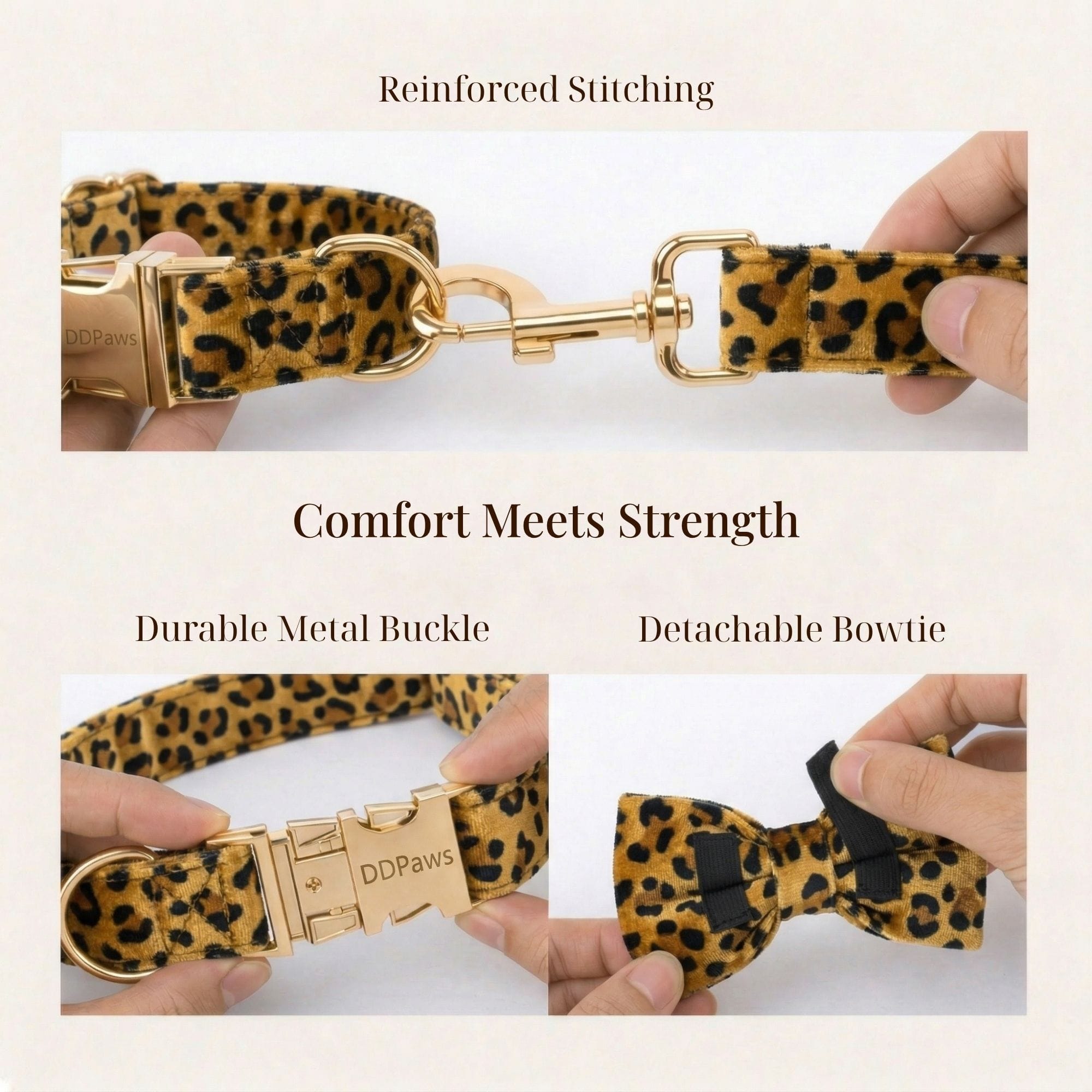 D&D Paws  Velvet Leopard Set