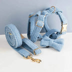 D&D Paws  Blue Teddy Velvet - Classic Elegance Set