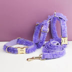 DDPaws  Personalized Purple Lace Classic Set