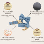 D&D Paws  Blue Denim Set