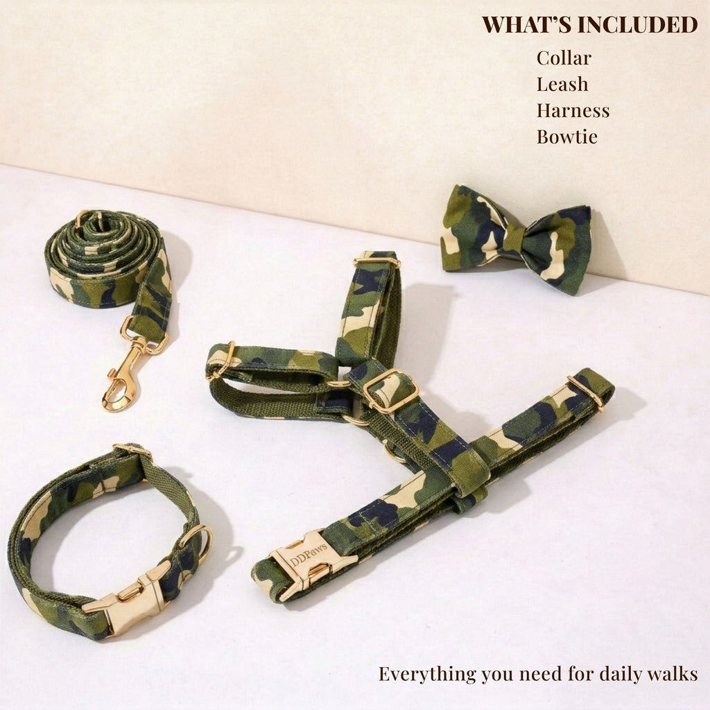 DDPaws  Tactical Plaid Set