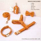 D&D Paws  Orange Corduroy Set