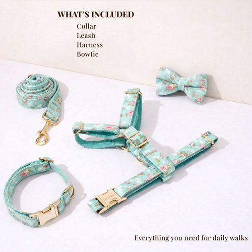 D&D Paws  Blue Blossom Floral Set