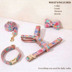 DDPaws  Pink Print Gold Set