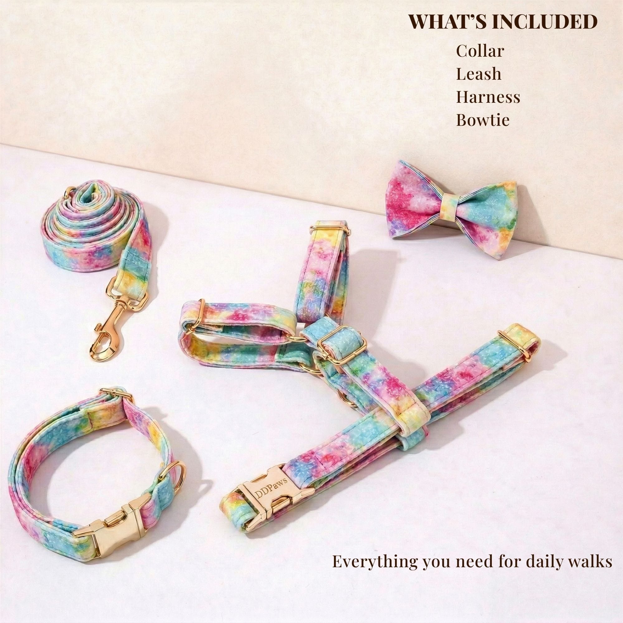 D&D Paws  Dreamy Rainbow Print Set
