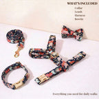 DDPaws  Black Bloom Soft Floral Set