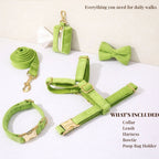 D&D Paws  Apple Green Corduroy Set