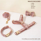 DDPaws  Barony Rose Plaid Set