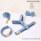 D&D Paws  Blue Denim Set