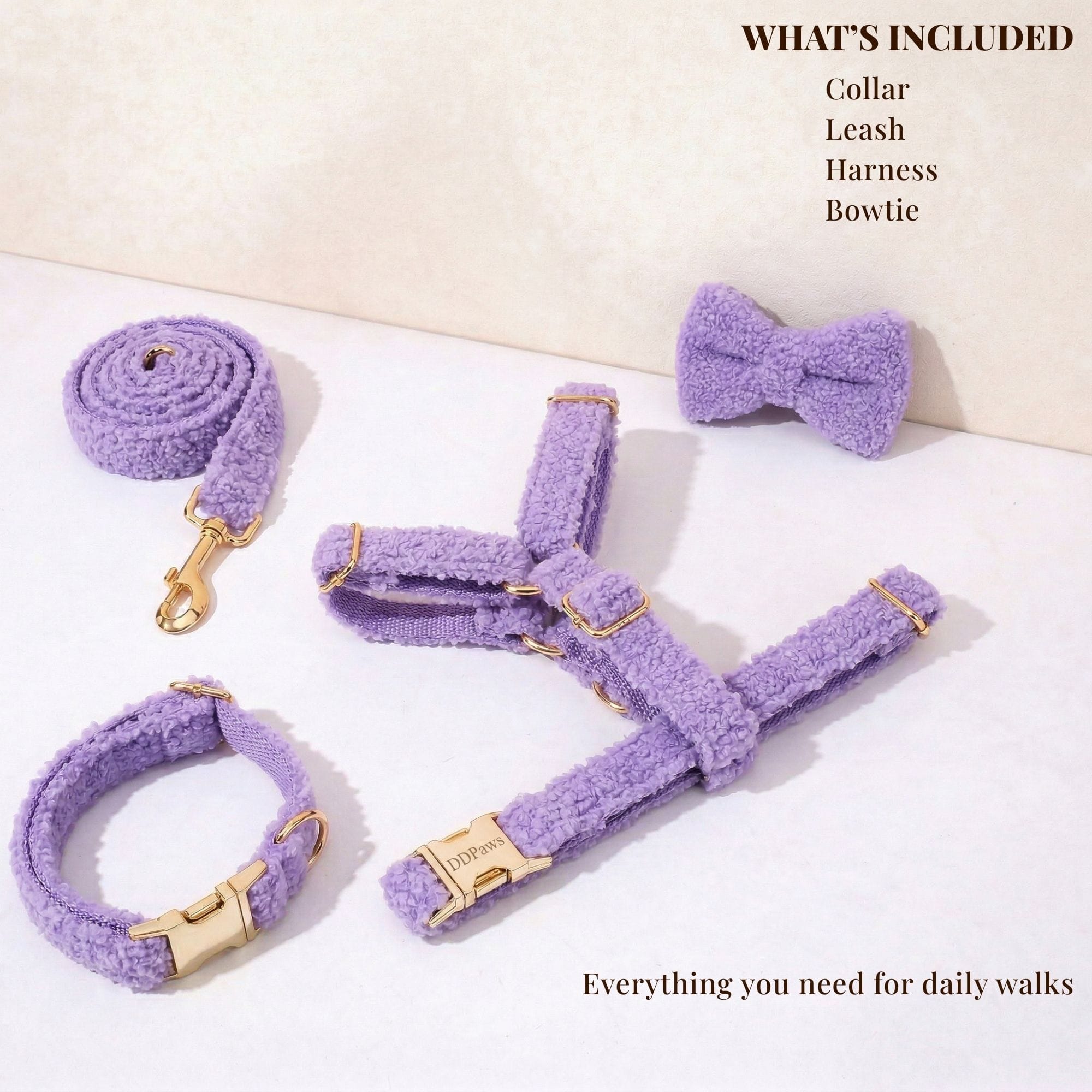D&D Paws  Teddy Purple Set
