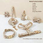 D&D Paws  Soft Ivory Blossom Floral Set
