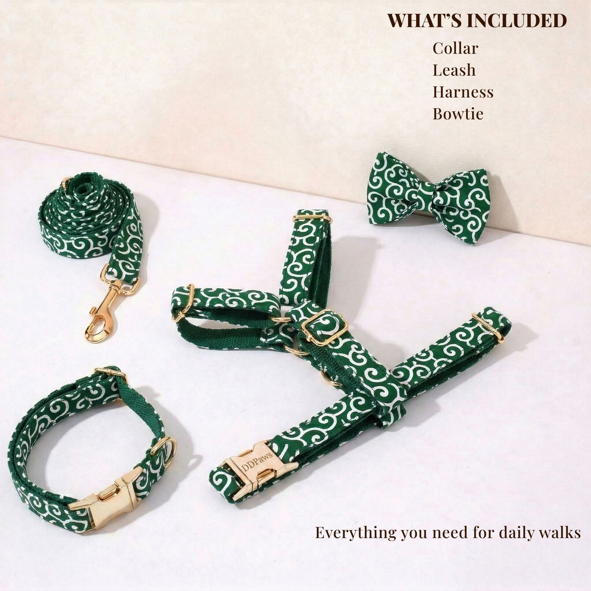 D&D Paws  Emerald Swirl Print Set