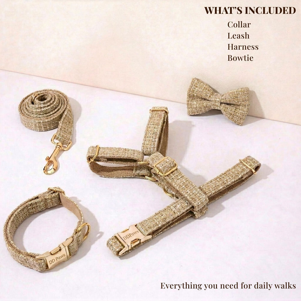 DDPaws  Light Khaki Cotton Set