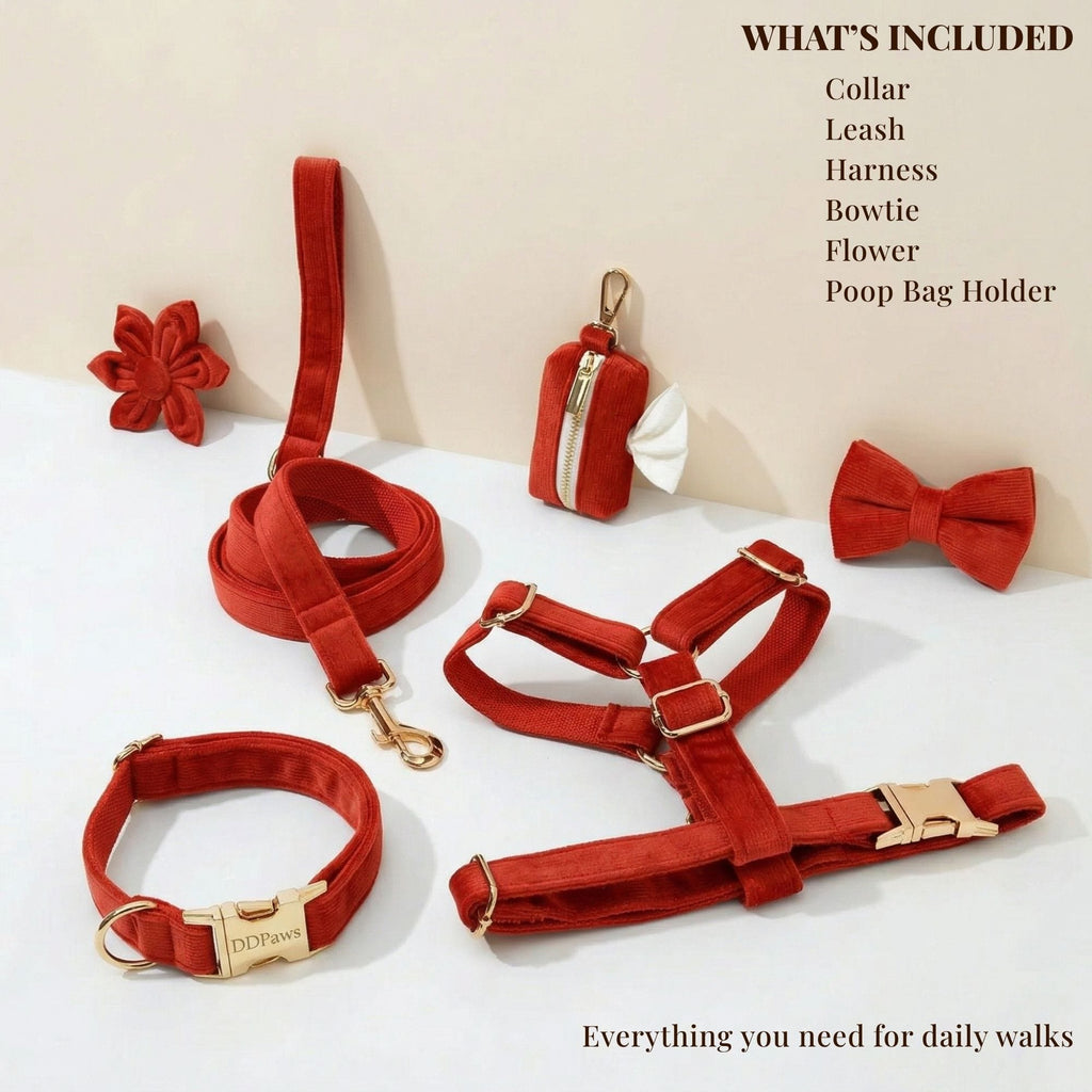 D&D Paws  Red Velvet Set