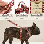 D&D Paws Red Swirl Print Set