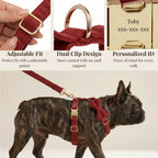 D&D Paws  Dark Red Corduroy Set