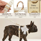 D&D Paws  Wedding Pure White Satin Set