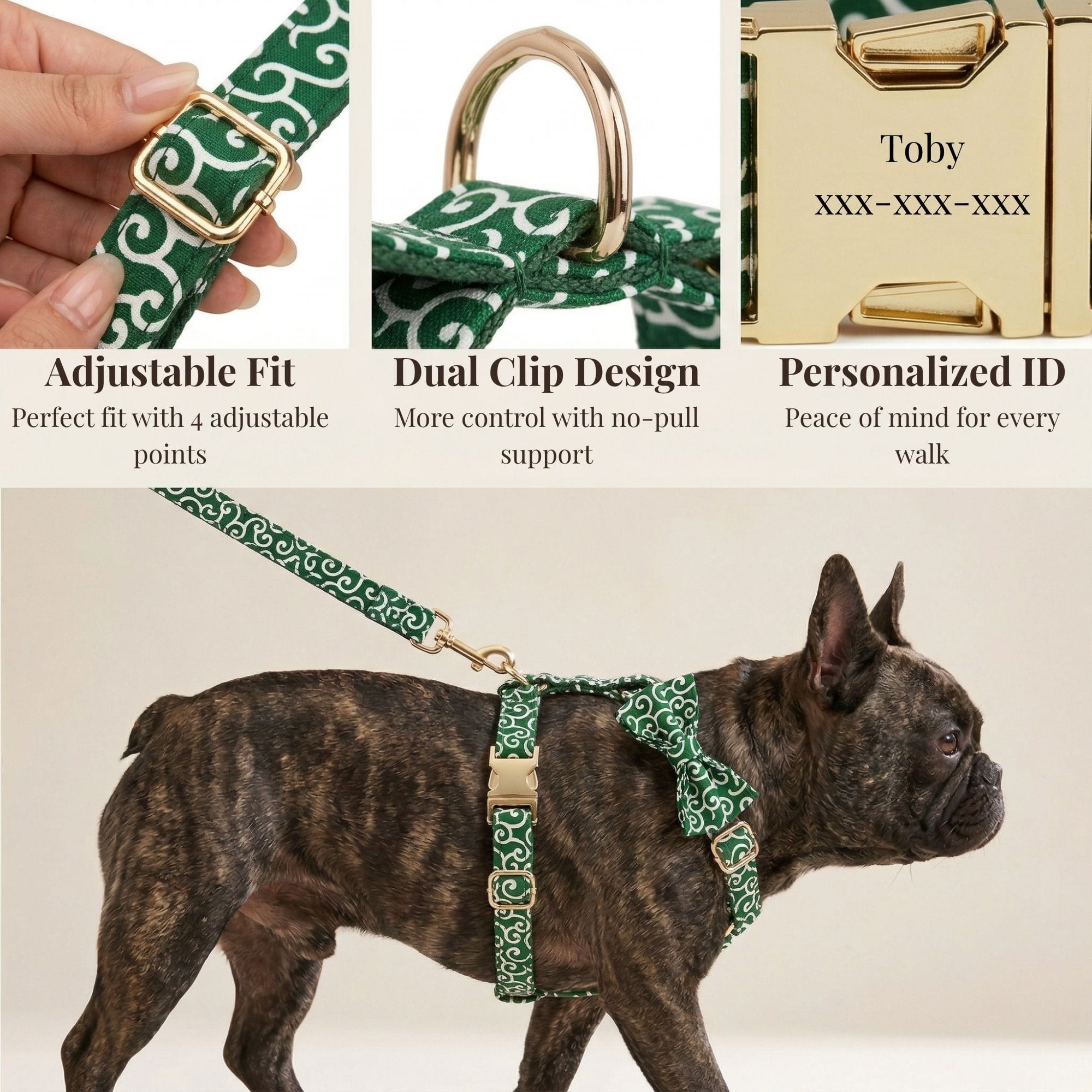 D&D Paws  Emerald Swirl Print Set