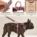 DDPaws  Pink Leopard Velvet Set