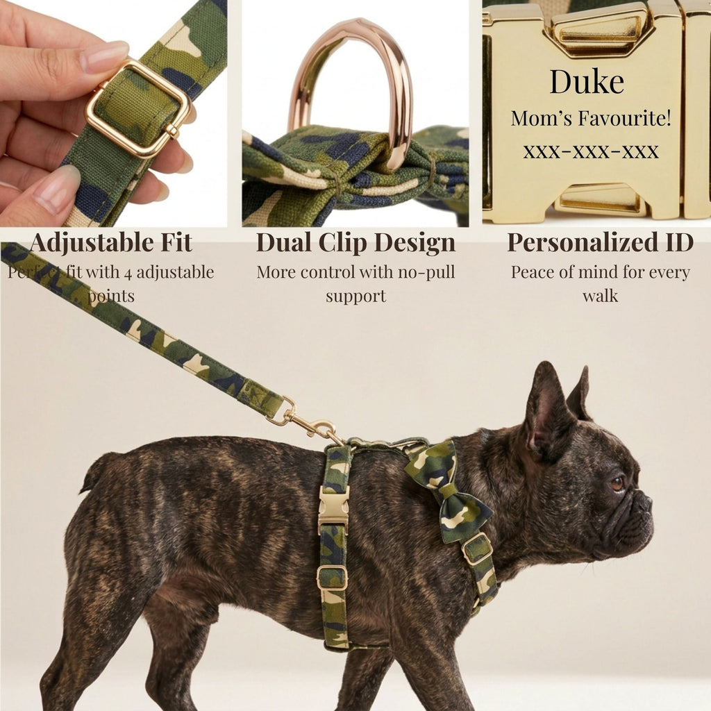 DDPaws  Tactical Plaid Set