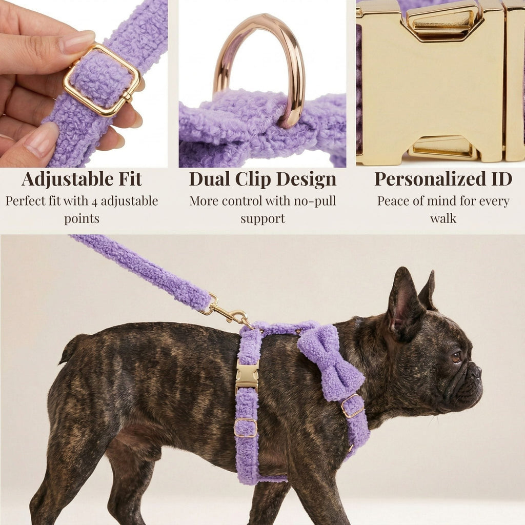 D&D Paws  Teddy Purple Set