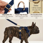 DDPaws  Purplish Blue Corduroy Set