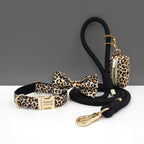 Personalized Cotton Dog Collar Leash Set