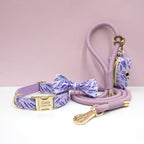 Personalized Cotton Dog Collar Leash Set