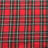 Rotes Tartan-Weihnachtsset