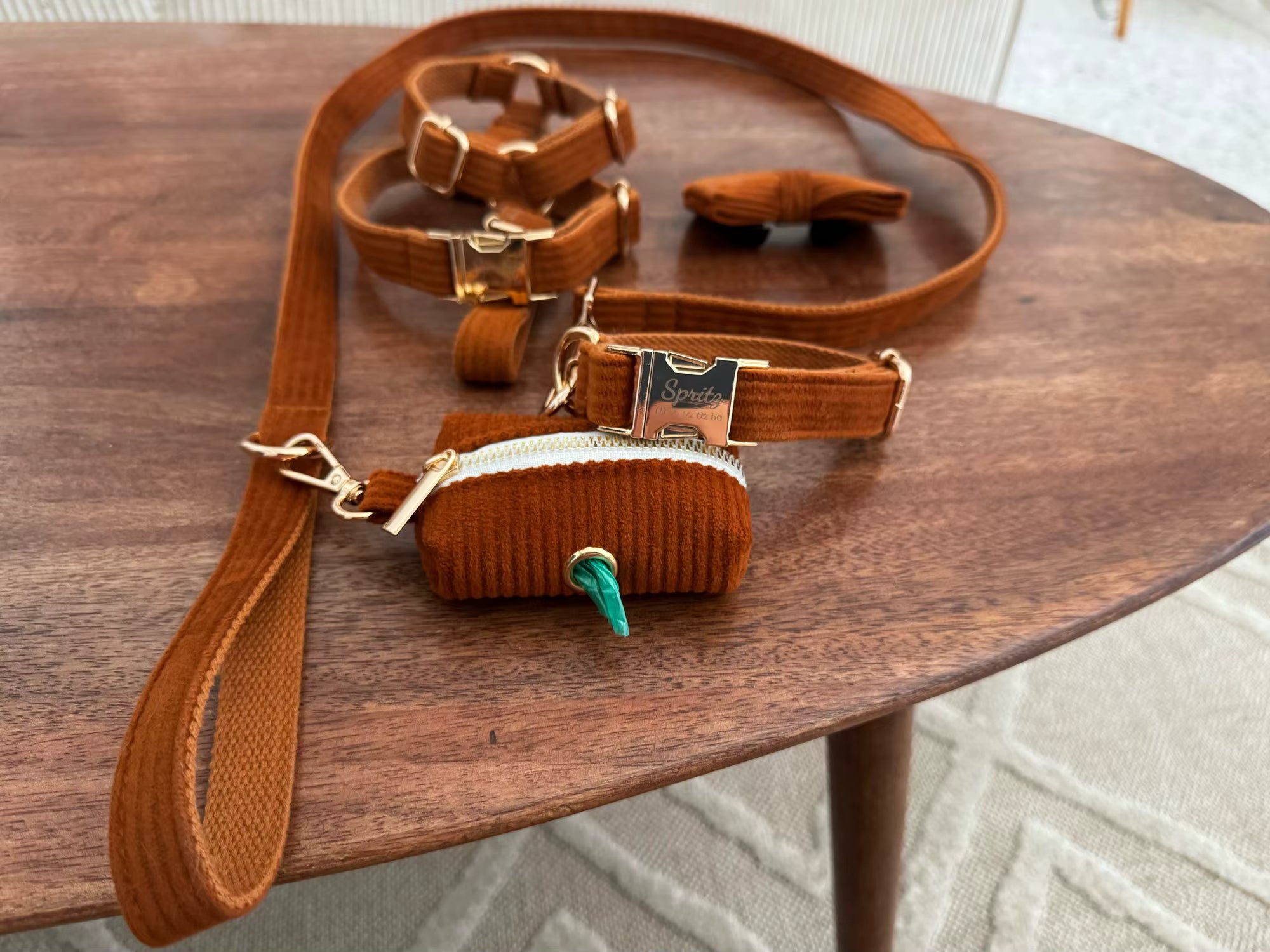 Caramel Corduroy Set