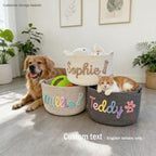 DDPaws  Cute Custom Pet Basket