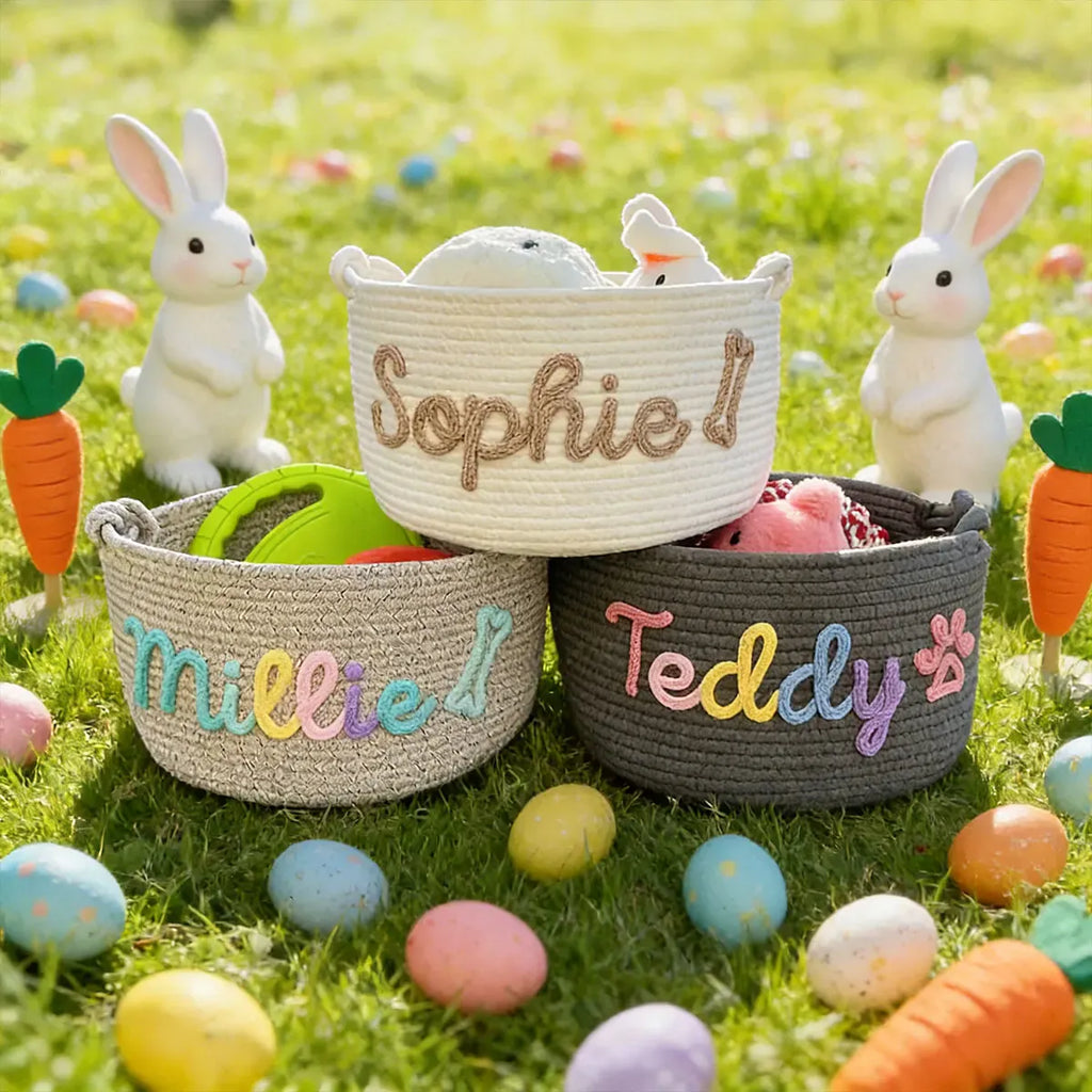DDPaws  Cute Custom Pet Basket