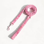 Valentine Rose Dog Harness, Collar & Leash Set – Floral Puppy Walking Set