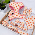 Designed Autumn Dot Dog Vest Set