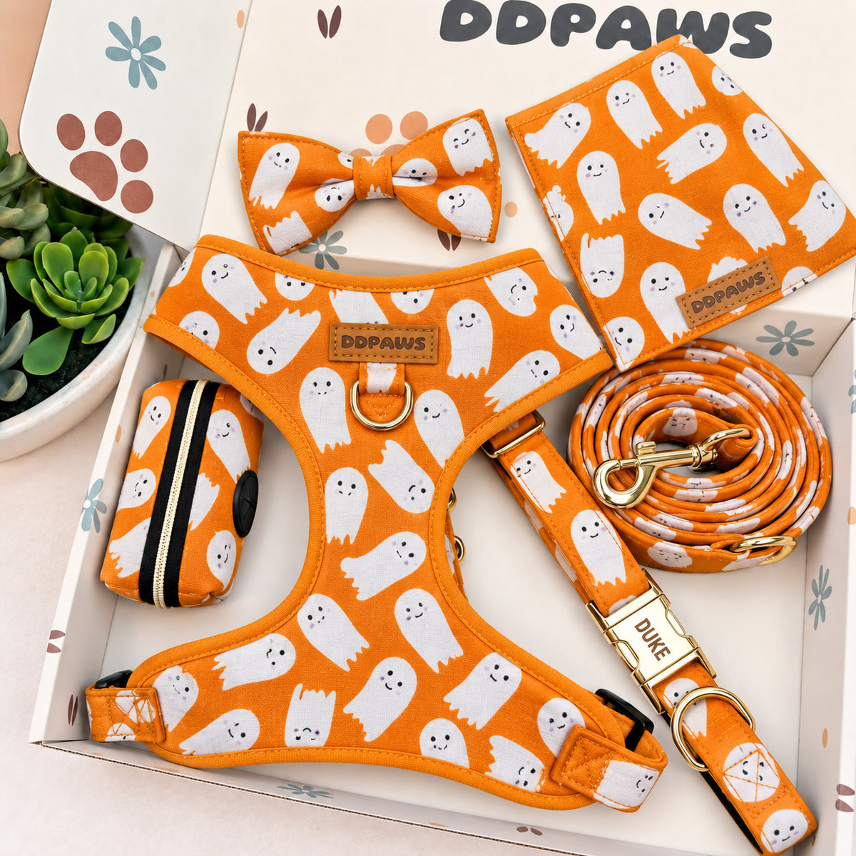 Designed Boo Crew Dog Vest Set