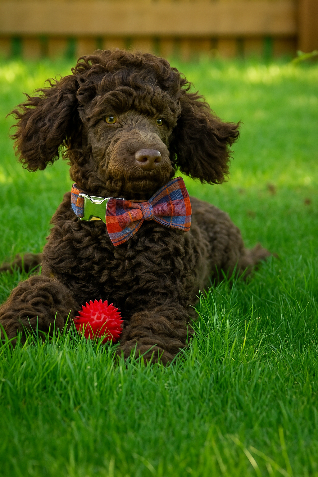 Grid Design Personalized Dog Collar, Leash & Harness Set