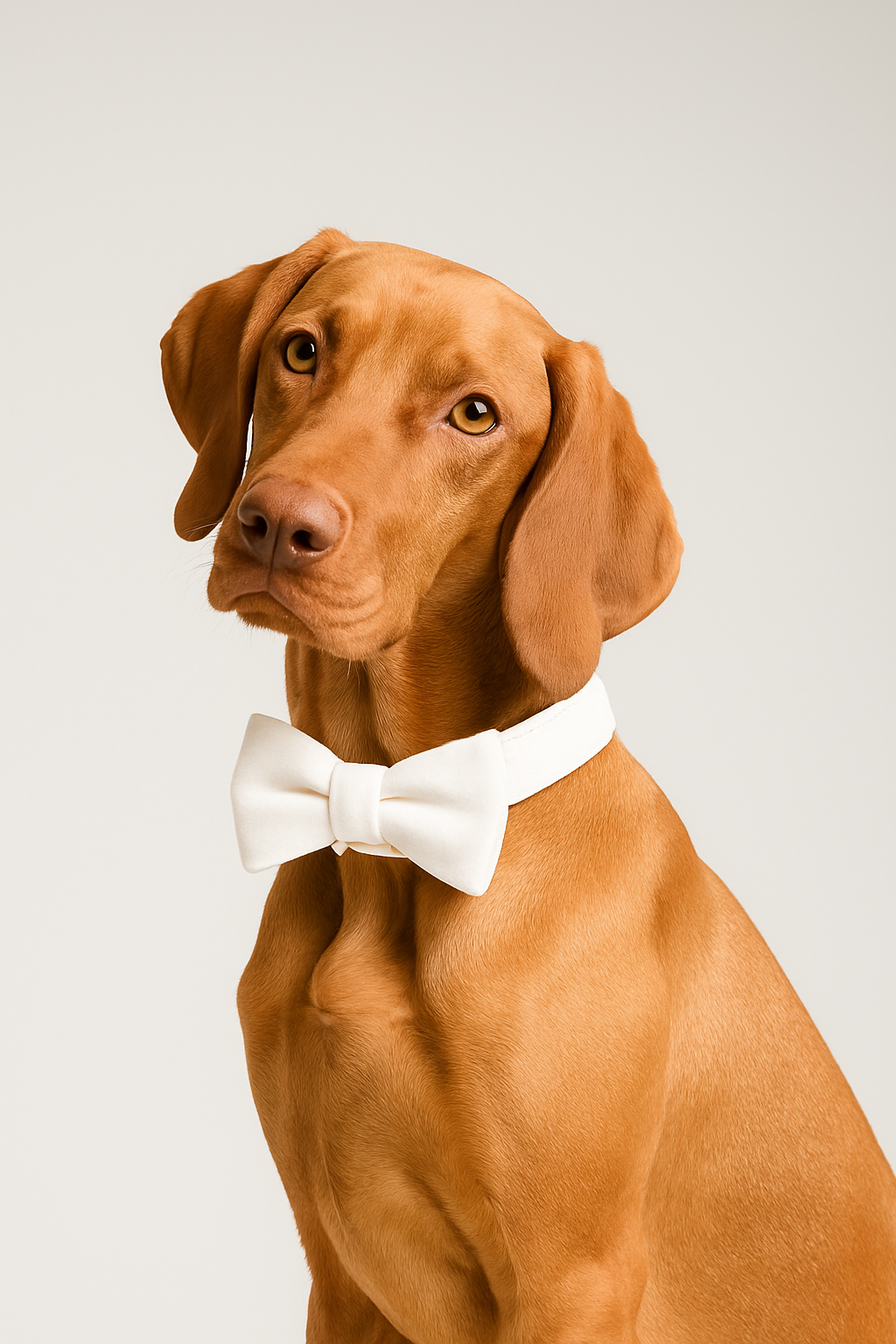 White Velvet Personalized Dog Collar, Leash & Harness Set