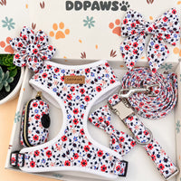 Designed Heritage Floral Dog Vest Set