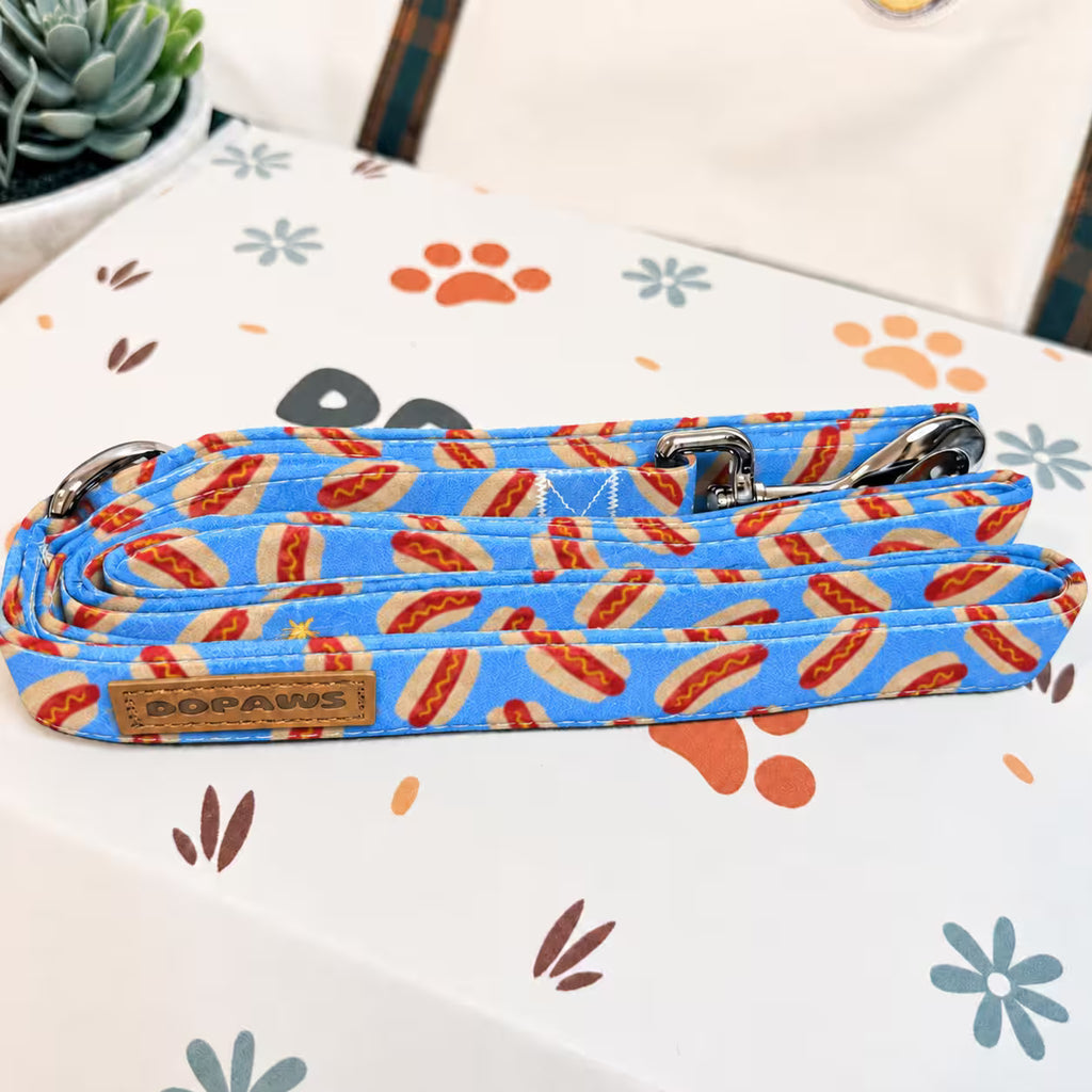 Designed Blue Hot Dog Vest Set