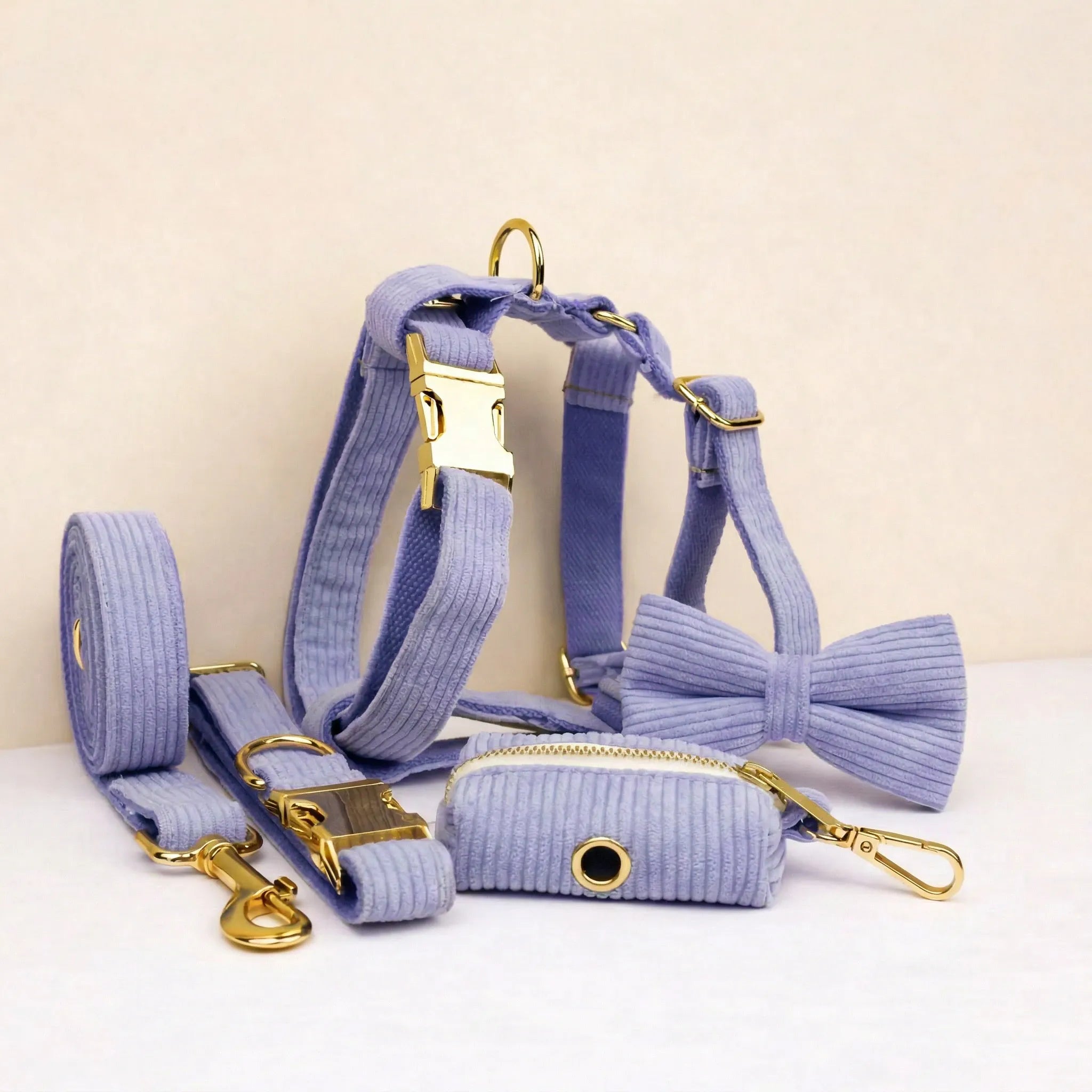 DDPaws  Purple Corduroy Set