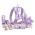 Purple Daisy Floral Set
