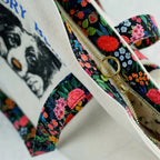 Embroidered Canvas Tote Bag