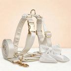 D&D Paws  Wedding Pure White Satin Set