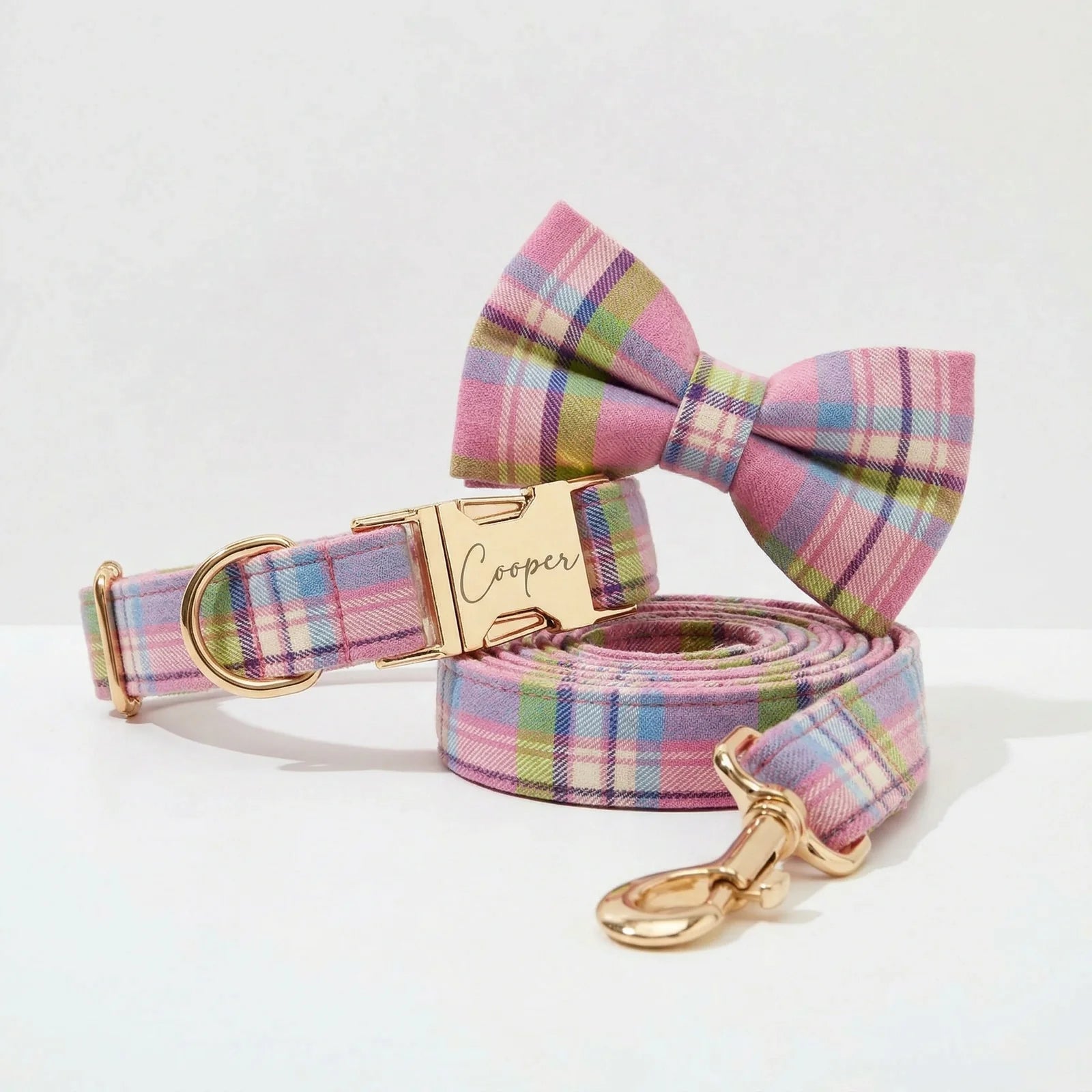 Plaid Pink Set