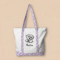 Embroidered Canvas Tote Bag