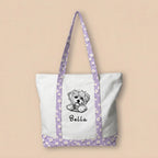 Embroidered Canvas Tote Bag